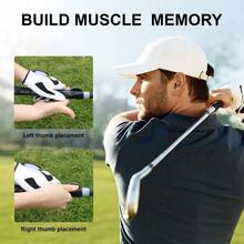 Grip Trainer, Grip Trainer Boosting Grip Strength, Precision Swing, Training Aid To Train Correct Hand Position Achieve Outstanding Performance - 灰色 - 查看 5