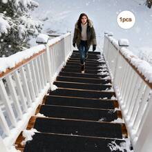 1/4/7/8/15 Pcs Outdoor Stair Treads, Non-Slip Stair Treads For Wooden Steps,Stair Runners For Wood Steps ,Durable Outdoor Stair Mat Non,Stair Treads Non Slip,Indoor And Outdoor Carpet For Stairs, Pet- Outdoor Stair Mat Non-Slip Anti-Scratch -With A Self-Adhesive Backing Stair Treads Reusable Adhesive Backing Prevent Stair Covering Mats From Moving-Stair Treads Easy Installation