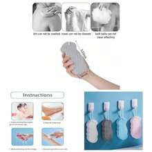 Korean Skin Scrubber Exfoliator Sponge, Magic Exfoliating Bath Sponge, Soft Exfoliating Bath Sponge Reusable, Bath Brush 3pcs - 4 piezas - Ver 1