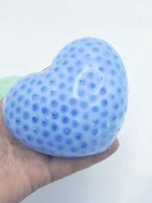 1件装恶作剧套装，模拟挤痘痘，心形设计，缓解压力，高性价比黑头粉刺挤压器礼品，适合作为派对礼物、生日派对礼物、节日礼物、趣味礼物 - 彩色 - 查看 6