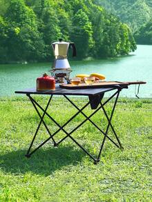 1个户外折叠桌，野餐露营可折叠铁架可丽饼架 - 彩色 - 查看 3