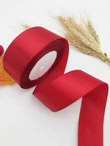 4/2/1PC Colored Satin Ribbon, 4cm Satin Ribbon Pink Ribbon, Versatile 22m Roll Rose Bow Making Ribbon Cake Christmas Holiday Decoration Ribbon, Lace Ribbon Fabric Satin Ribbon, For Festive Decor, Crafting, And Gift Wrapping, Multi-Use Polyester Ribbon For Creative Crafting, Sewing, Cake Decor & Festive Embellishment - Multicolor - View 22