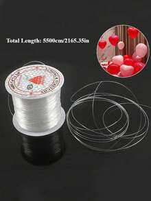 1/2/3/5 Pieces: DIY Jewelry String, Braided Nylon Rope, Nylon Thread For Threading Beads, Handcrafted Beading Material, Fishing Line, Transparent Fishing Line. - Multicolor - View 7