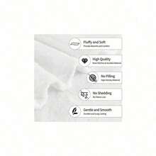 Plims Large Blanket Bed Personalized Blanket King Size Decorative Blankets For Sofa Luxury Bedding Fluffy Soft Blankets & Throws - màu đen - Xem 4