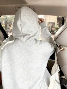 Women Sweatshirts - Light Gray - View 3
