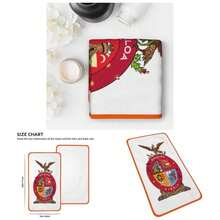 Naranja + Toallas de mano - 16x28 pulgadas