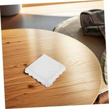 12piezas Pauelos De Algodn Para Mujeres Con Bordes De Encaje Elegantes y Suaves Perfectos Para Bodas y Fiestas De T Cuadrados Vintage - inicial - Ver 5