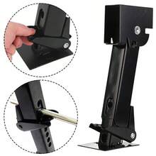 2pcs Telescoping Trailer Stabilizer Jacks RV Stabilizer Jacks Parking Lifting - Black - View 8