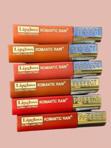 ROMANTIC RAIN LIPGLOSS LONG-LASTING PERFECT / BRILLO LABIAL DE LARGA DURACIÓN / EFECTO SUAVE Y LUMINOSO - SERIE - Ver 3