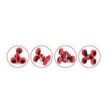coche de control remoto doble cara para niños. - Rojo - Ver 5