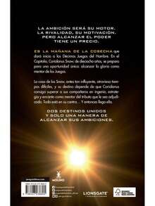 Libro Balada de pajaros cantores y serpientes, Los juegos del hambre | Suzanne Collins (Saga los Juegos del Hambre, ciencia ficcion distopica, juvenil accion, aventura) - Libro único - Ver 4
