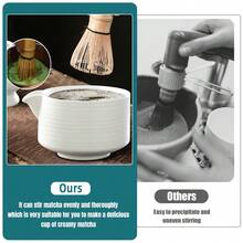 MYVIT 4PCS Matcha Tea Set, Includeing Match Bowl With Spout And Bamboo Whisk Matcha Whisk Stand Chasen Holder Teaspoon Set - Set - View 4