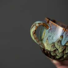 Cốc cà phê gốm sứ cao cấp nung lò, thích hợp cho Espresso, Latte Art và trà chiều kiểu Mỹ - Nhiều màu - Xem 2