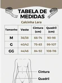 Kit Com 3 Calcinhas Cós Alto Com Renda Lateral Larga Conforto - Lara