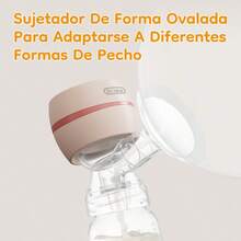 Extractor de leche eléctrico portátil con función de masaje/carga, cómodo y respetuoso con la piel, adecuado para la lactancia materna en interiores y exteriores, protección de la privacidad y lactancia materna. - Multicolor - Ver 5