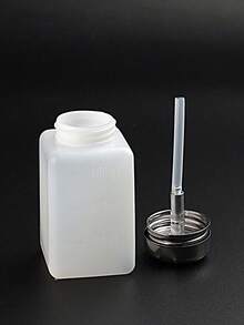 180毫升和120毫升可重复灌装金属头卸甲油瓶，防漏设计，方便精准涂抹卸甲油和酒精，耐用金属瓶盖，适用于美甲沙龙、美甲用品及其他美甲相关产品。 - 彩色 - 查看 4