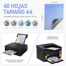 EstiloPapel HolográFico Adhesivo De 40 Hojas De 8,5 X 11'', HolográFico Papel Imprimible Para Impresoras De InyeccióN De Tinta Y LáSer, Vinil Holografico Adhesivo De Impermeable Y Secado RáPido Para DIYVersióN Mejorada - Patrón de Diamante - Ver 5