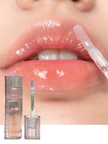 HERORANGE Shiny Lip Oil - Translucent Glossy, Moisturizing, Prevents Dryness - Multicolor - View 5