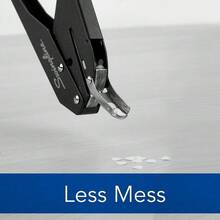 Handheld 1 Hole Punch, 5 Sheet Capacity, Chrome (A7074005S) - Pack Of 1 (Black) - View 5