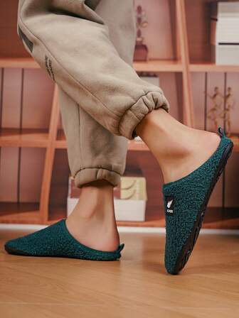 Pantuflas cálidas para interiores, adecuadas para otoño e invierno