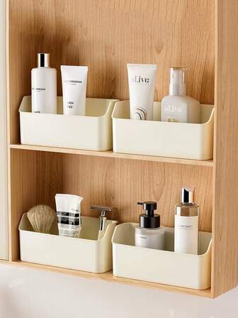 No Drill Adhesive Wall Mounted Storage Box For Versatile Vertical Storage In Kitchen, Bathroom, Home Office, Cabinets, Desks, Closets, And Doors – Space-Saving Organizer For Small And Large Items, Multi-Purpose Mounting Solution That Boosts Organization, Accessibility, And Clean Aesthetic In Spring And Easter Decor Ready Spaces Easily Fits On Cabinet Doors, Desks And Bathrooms While Offering Organized Storage For Utensils, Cosmetics, Spices, Office Supplies, Jewelry, And Small Tools In Compact And Accessible Ways