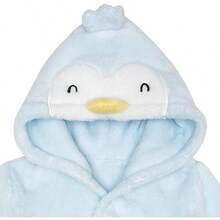 Gerber - Albornoz(0-9 Meses Azul Penguin) - Multicolor - Ver 5