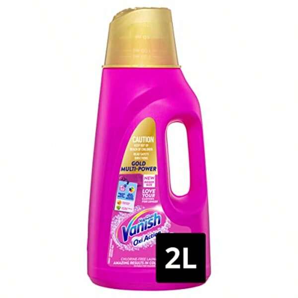 Vanish Napisan Gold Multi Power Stain Remover And Laundry Booster Gel 2L