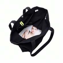 Nike Adidas Originals Trefoil 8L Simple Casual Versatile Cloud Bag Shoulder Bag For Women - Black - View 4