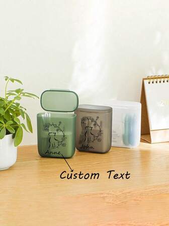 Portable Multi-Function Matte Charging Station & Data Cable Storage Box, Dustproof Design To Hold Jewelry, Lipstick, Coins, Etc. - Durable Plastic Desktop Organizer, No Power Needed