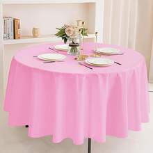 Kitchen Tablecloth - Baby Pink - View 7