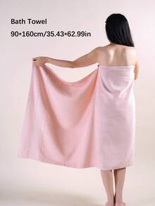 QIBHI 3/1pc Solid Color Satin Towel/Bath Towel/Large Bath Towel, 100% Cotton Absorbent Soft Face Towel/Shower Bath Towel, Suitable For Bathroom, Hotel, Gym, Travel, Gifts, Salon, Sports, Outdoor, Beach, School, Back To School, Travel Accessories, Home Essentials, Towels, Skin Care