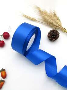 4/2/1PC Colored Satin Ribbon, 4cm Satin Ribbon Pink Ribbon, Versatile 22m Roll Rose Bow Making Ribbon Cake Christmas Holiday Decoration Ribbon, Lace Ribbon Fabric Satin Ribbon, For Festive Decor, Crafting, And Gift Wrapping, Multi-Use Polyester Ribbon For Creative Crafting, Sewing, Cake Decor & Festive Embellishment - Multicolor - View 30