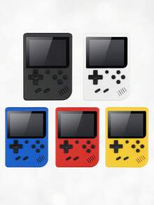 Consola Retro Con 400 Juegos Con Batería Incluida y Cable Conexión a Televisión - Blanco - Ver 3