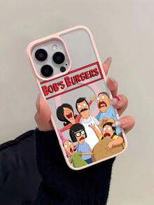 Bobs Burgers Family Fun Element-Design Phone Case, Suitable For IPhone Models 16, 15, 14 Pro Max, 13, 12, 11, XR, XS Plus Phone Cases, Made Of TPU Silicone Material, Providing Shock And Drop Protection, With Drop Protection Function, And Has A Very Good Hand Feel. It Is The Most Suitable Gift For Family, Friends, And Loved Ones. - Hồng LB55 - Xem 2
