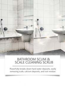 منظف أوساخ الحمام - منظف عميق للمرحاض والحوض والبلاط المنزلي - متعدد الألوان - مشاهدة 5