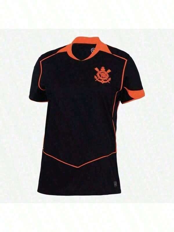 Camisa do Corinthians Preta Laranja 25/26