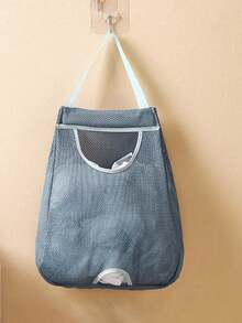 Organisateur de sacs poubelle, support mural en plastique pour sacs, sac de rangement en maille, distributeur de sacs en plastique, décoration de salle d'outils de cuisine, décoration d'Halloween, Halloween, décoration d'automne, décorations de Noël et d'Halloween