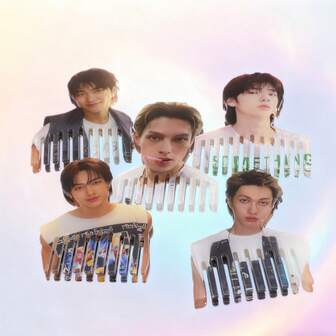 Cor Tis Celebrity Merchandise Acrylic Comb, Long, Ma Ding MARTIN1, Zhao Yufan JAMES, Jin Zhu Xun JUHOON, Yan Chengxuan SEONGHYEON, An Qianhao KEONHO, Portable Cute Anime Merchandise Custom Support Materials DIY Hair Comb