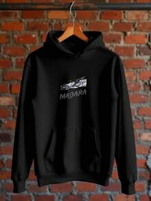 Moletom Hashirama Uchihamadara Streetwear Na Unissex ref4124 - Preto - Visão 7
