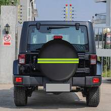 2/4pcs Reflective Tire Covers, Waterproof Spare Tire Storage Bags With UV Protection, Suitable For Trucks, Trailers, Campers And RVs