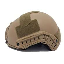Tactical Helmet, Riot Control Special Forces Tactical Tiger Stripe Special Operations Training Helmet, Made Of Fiberglass, With Adjustable Chin Strap, Night Vision Device Mount, And Side Rails, Fathers Day Gift - Multicolor - View 17