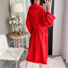 1 Áo choàng tắm cỡ lớn Unisex, Áo choàng ngủ thấm hút, Thích hợp cho khách sạn, Mùa hè, Mùa thu, Mùa đông, Các cặp đôi, Kích thước cực lớn - Nhiều màu - Xem 7