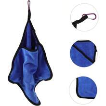 2piezas Toalla para Pesca Antideslizante De Doble Toalla De Pesca Transpirable y Ligera para De De Limpiar - azul + 31 x 28,5 x 0,2 cm - Ver 5