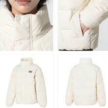 Skechers Unisex Comfortable Warm Wind-Resistant Woven Down Jacket - White - View 6