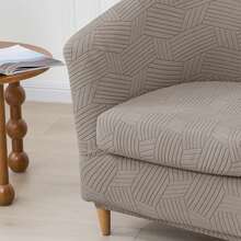 This Is A New Fabric Suitable For Single-Seat Conversation Chairs In Living Rooms Or Company Lobbies, And The Sofa Cover Set Includes Cushion Covers.