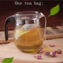 100/200/400pcs Non-Woven Fabric Bags, Multiple Sizes To Meet Different Needs, Drawstring Non-Woven Fabric Disposable Tea Bags, Medicine Bags, Herbal Decoction Bags, Coffee Filter Bags, Kitchen Accessories - White - View 10