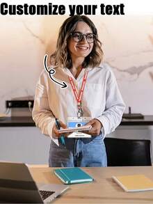 Custom Text Work Badge Lanyard, Ustom Personalized Lanyards For Id Badges Set,Customized Neck Straps Keychains With Detachable Buckle, Customizable Lanyards For Id Badges,Holder, Phone Keys, Key Cruise Lanyard Ship Cards, Multi-Functional, Adjustable,Durable,Ornamental,Reusable,Exquisite,Adorable,High-Quality,Modern,Colorful,Cute,Comfortable,Stylish