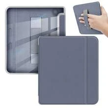For KOBO Libra Color/2 7 Inch E-Reader Case Smart Cover With Hand Strap Acrylic Protective Shell Auto Wake/Sleep - Multicolor - View 12