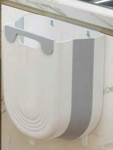 1个可折叠迷你悬挂式垃圾桶，适用于厨房橱柜门、壁挂式食物垃圾桶、垃圾袋架，也适用于浴室、厨房橱柜、书桌抽屉、卧室。 - 彩色 - 查看 15