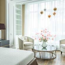 1/3/6支装仿真罂粟花,长59厘米,每枝4朵,简约现代风格,可弯曲且不褪色 - 适合DIY花墙、场景装饰、客厅/卧室花瓶插花、婚礼、派对、桌面装饰。也适合秋冬季装饰、家居、厨房、婚礼、餐桌、办公室、花园、户外等场合。 - 粉色 - 查看 8